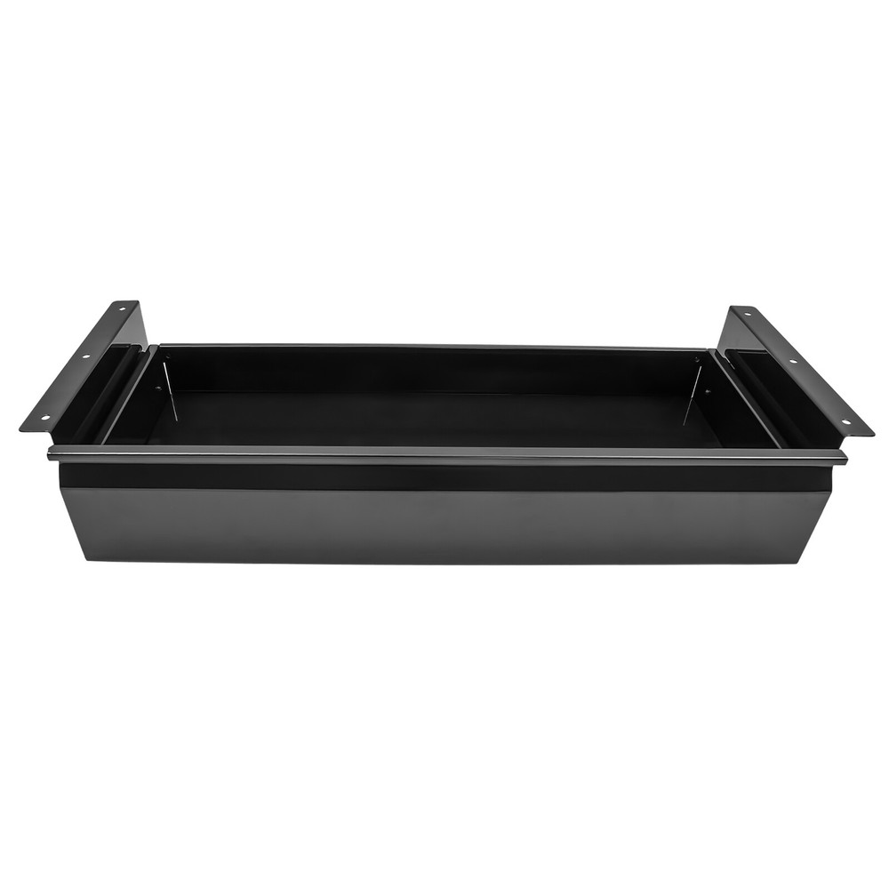 22” Black Space Saver Sliding Under Desk Storage Drawer Pull-out Drawer