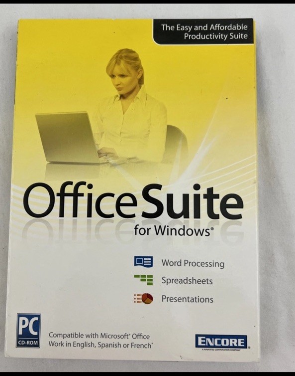 Encore Office Suite For Windows PC CD-ROM