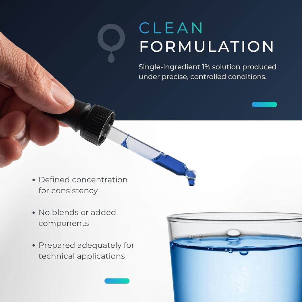 MB 1% Solution, 237 mL – Glass Bottle – Compass Laboratory