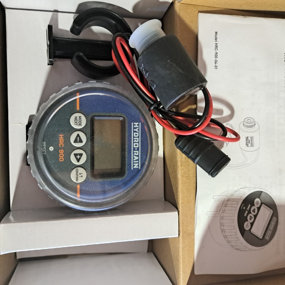 Hydro Rain HRC900 4 Station Battery Powered Sprinkler Controller