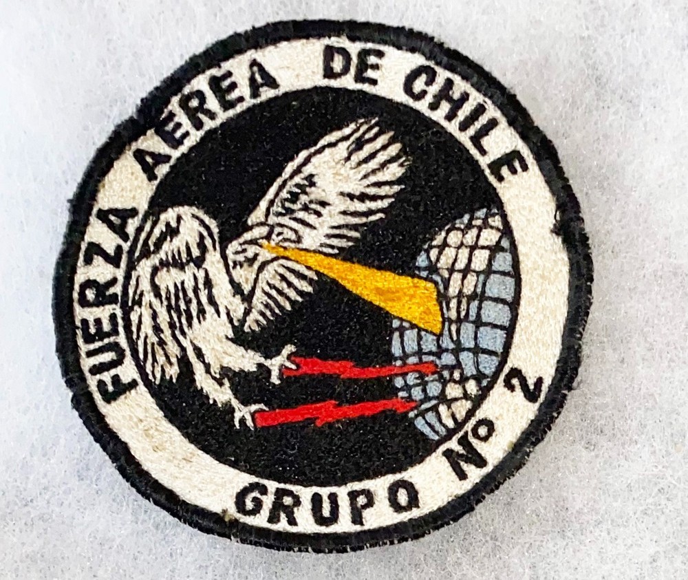 Chile Air Force 2nd Observation & Bombadier Mission Squadron Patch