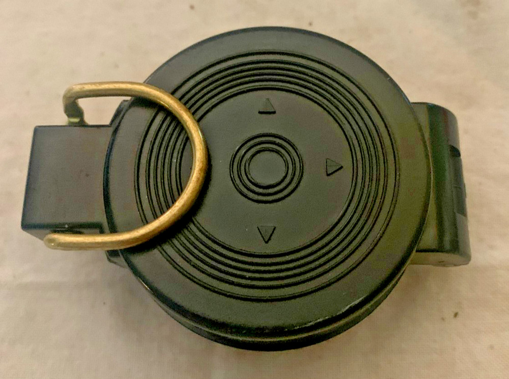 Vintage Engineer Lensatic Compass ~ Plastic case - Made in Taiwan