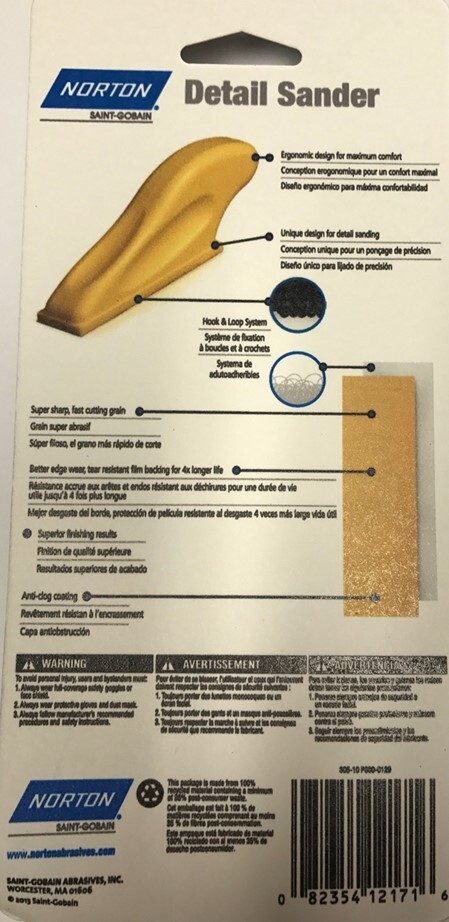 Assorted Grains Detail Sander