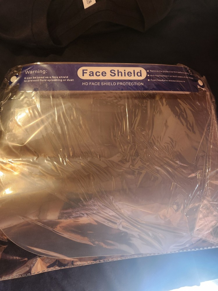 Face Shield, Reusable, Washable Protection Cover