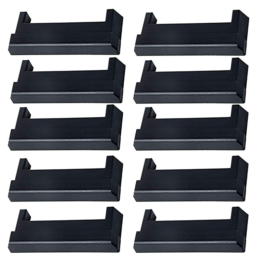 (10) E-Track Plastic End Cap for Horizontal E-Track Tie-Down Rail Systems