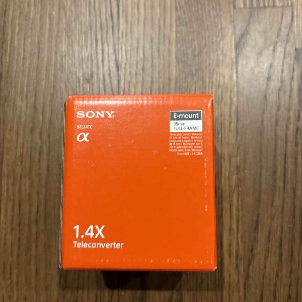 Sony 1.4X TELECONVERTER BOX ONLY | READ!