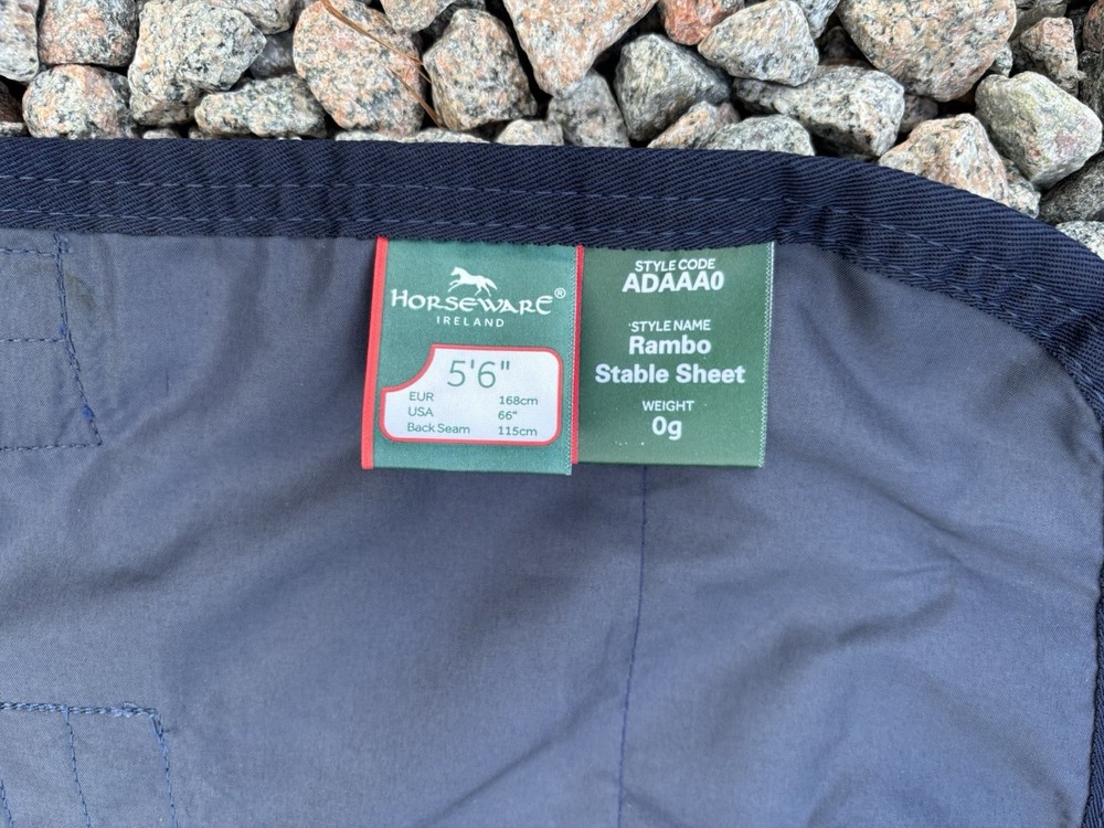 66” Rambo Stable Sheet