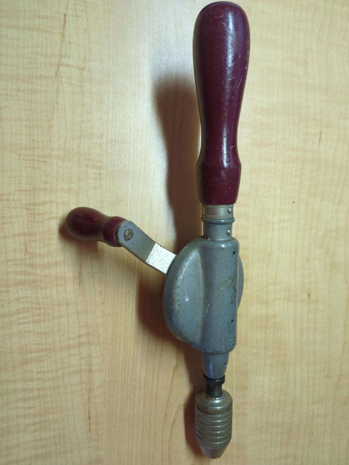 VINTAGE STANLEY 100 PLUS No.610 EGGBEATER STYLE HAND DRILL -Made in America