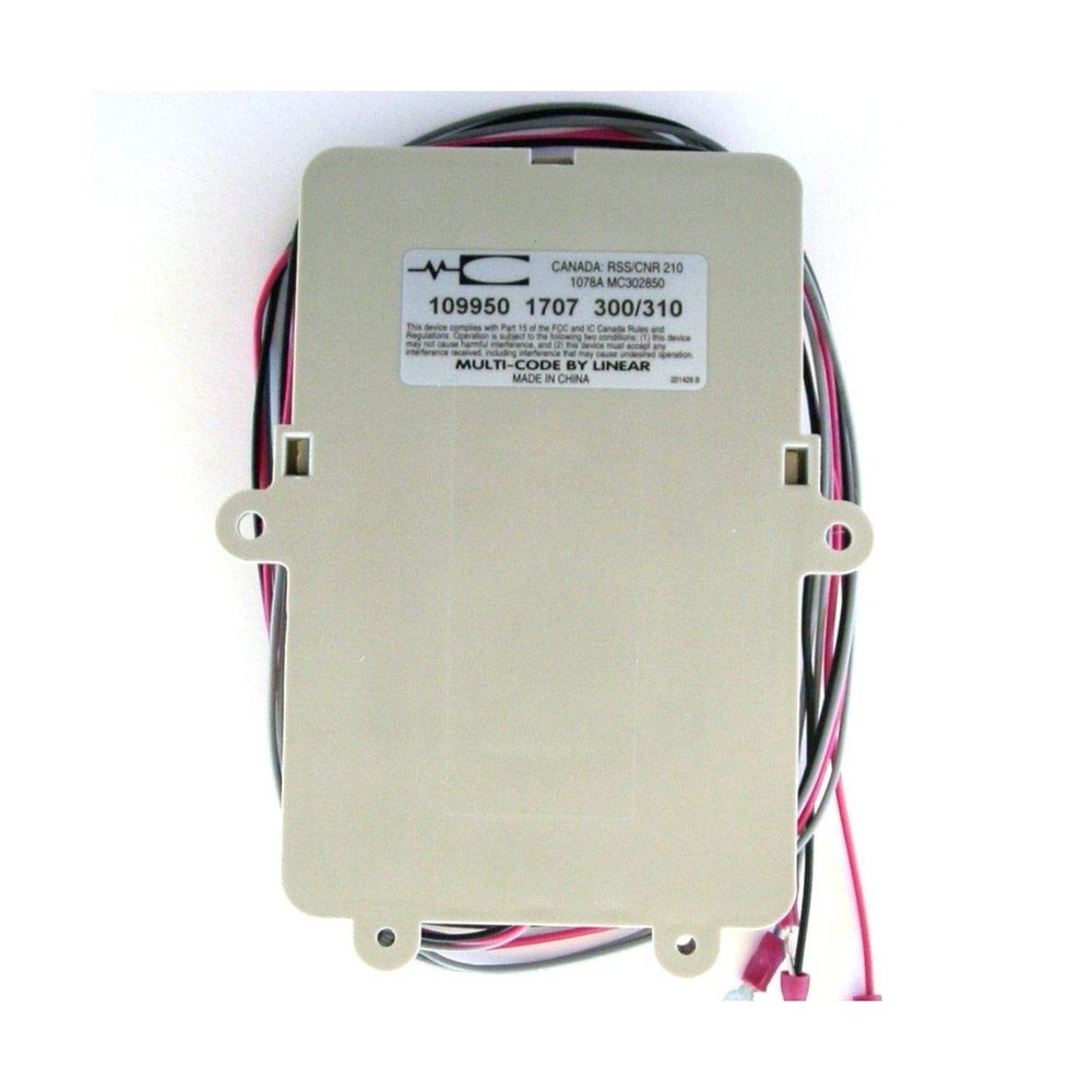Multi-Code 1099 12 24-Volt Gate Radio Receiver MultiCode 109950 Linear MCS109...