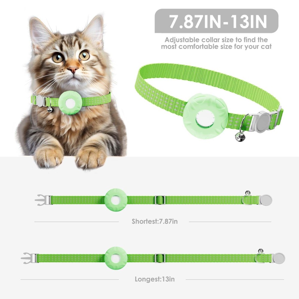 Cat Tracker, GPS Tracker, Compatible with Apple Find My App(Only iOS), Waterp...