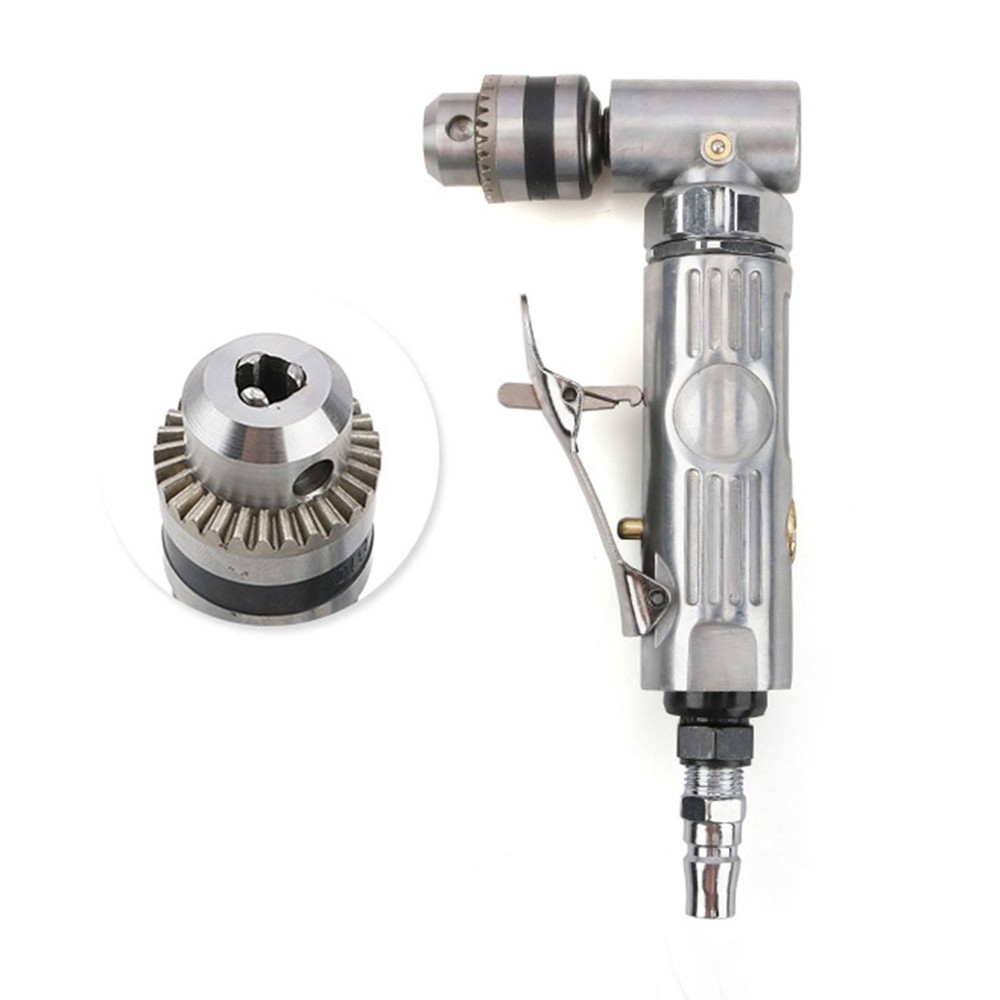 Pneumatic Drill 1/4 Inch Compact Pneumatic Angle Drill for Auto Repairs Machine