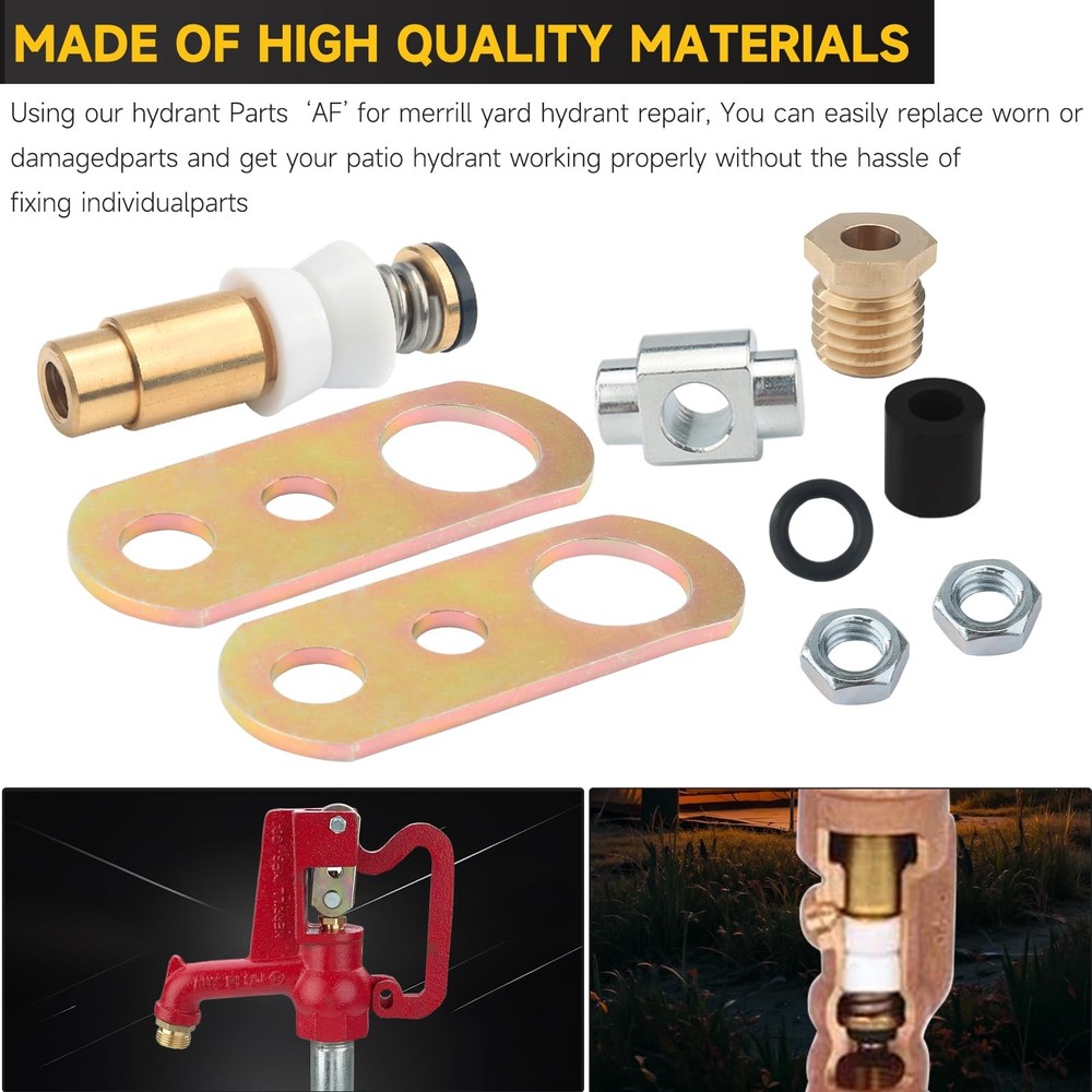 Merrill Hydrant Repair Parts Kit - Complete Rebuild Solution, 1 Pack