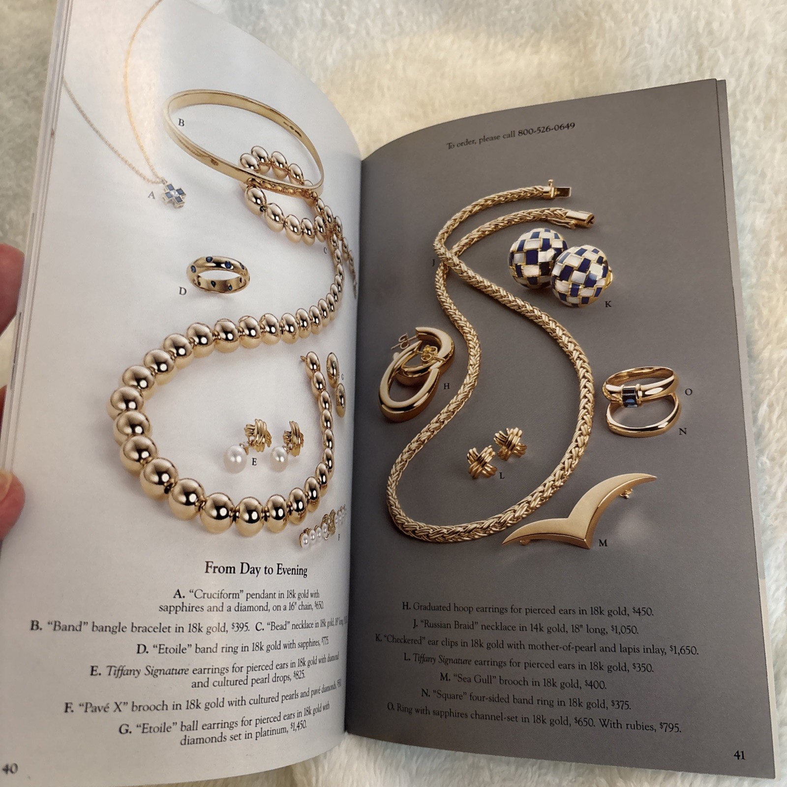 Tiffany & Co. ~ Summer Selections 1998 Catalog