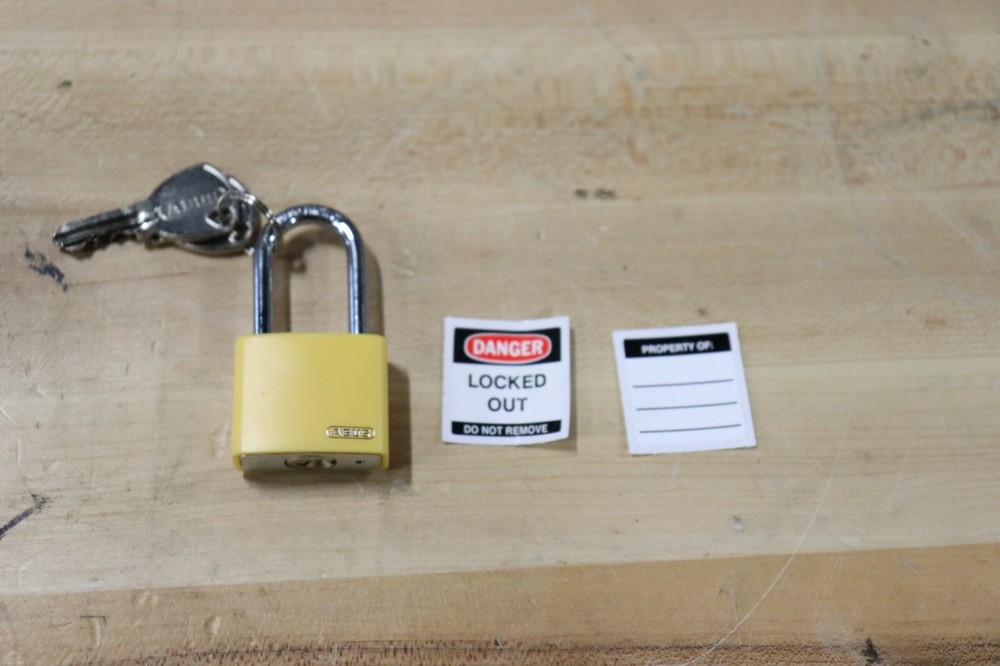 Lockout Padlock, Pk 5, Model 48JR58