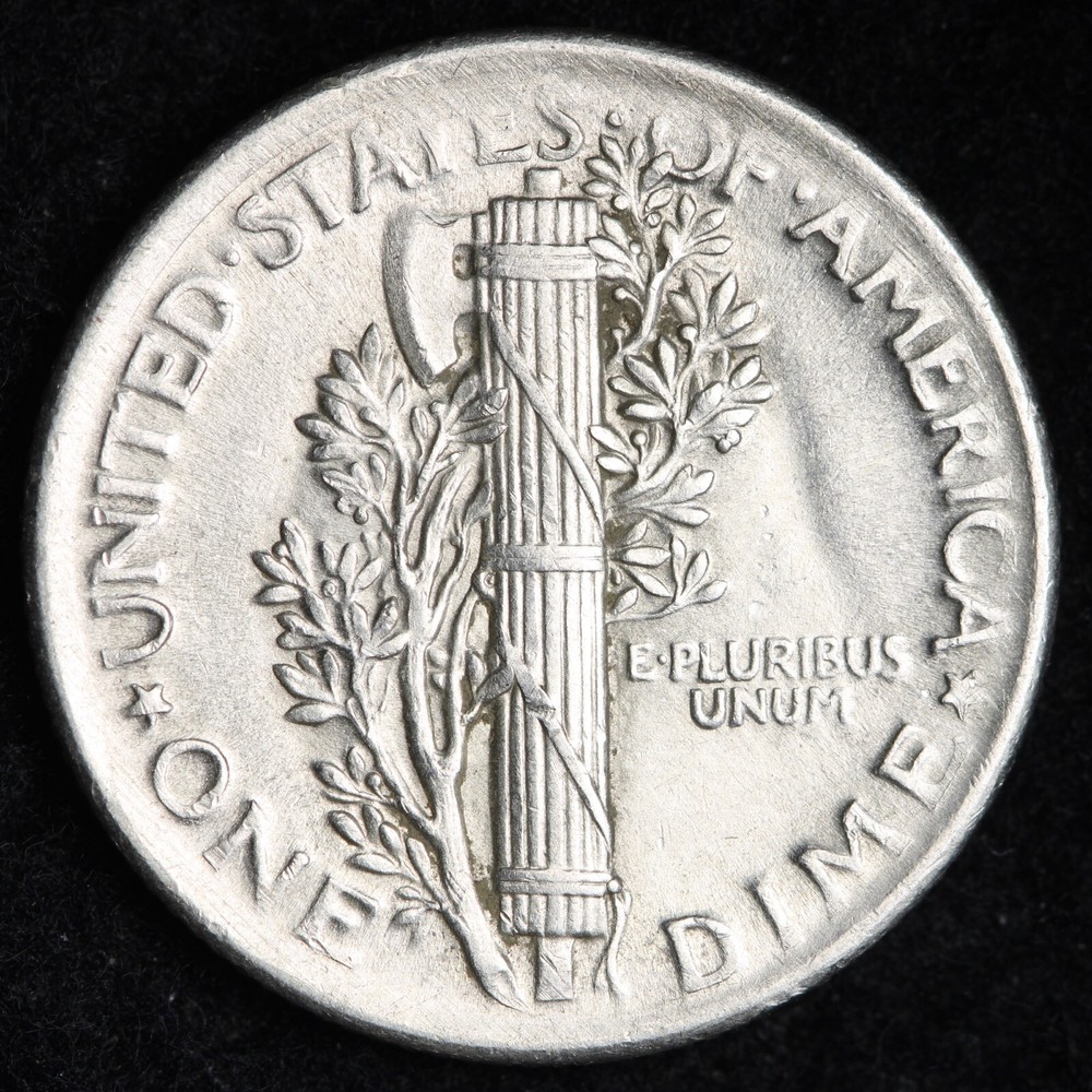 1920 Mercury Silver Dime CHOICE UNC *UNCIRCULATED* MS E273 DMT