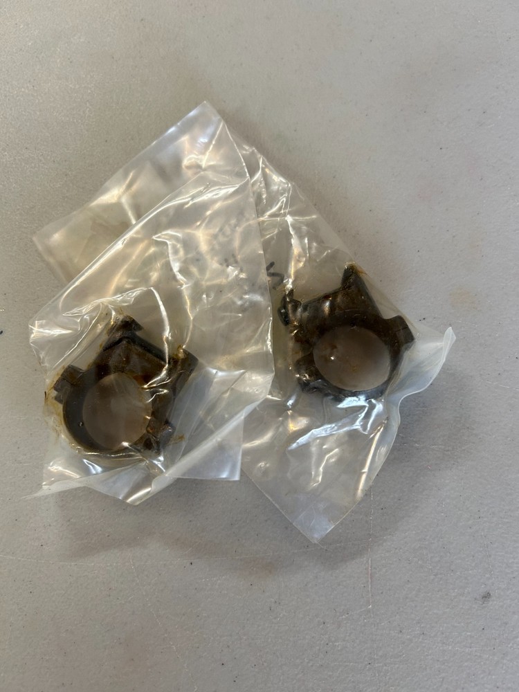 (2) Burris Zee Scope Rings 1 inch