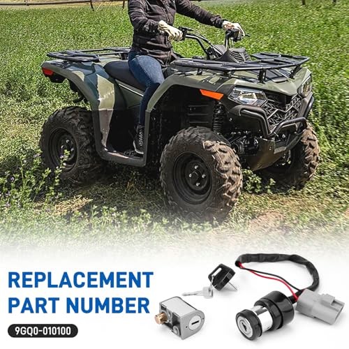 Ignition Switch with Key Fit for CFMOTO CFORCE 400 CFORCE 500, ATV Ignition