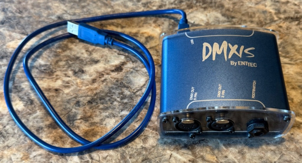 ENTTEC 70570 DMXIS HW 512 DMX STAGE LIGHTING CONTROLLER USB 2.0