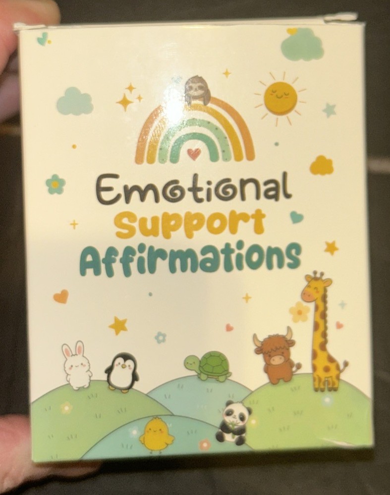 Emotional Support affirmations, Postive Pickle Jar, New