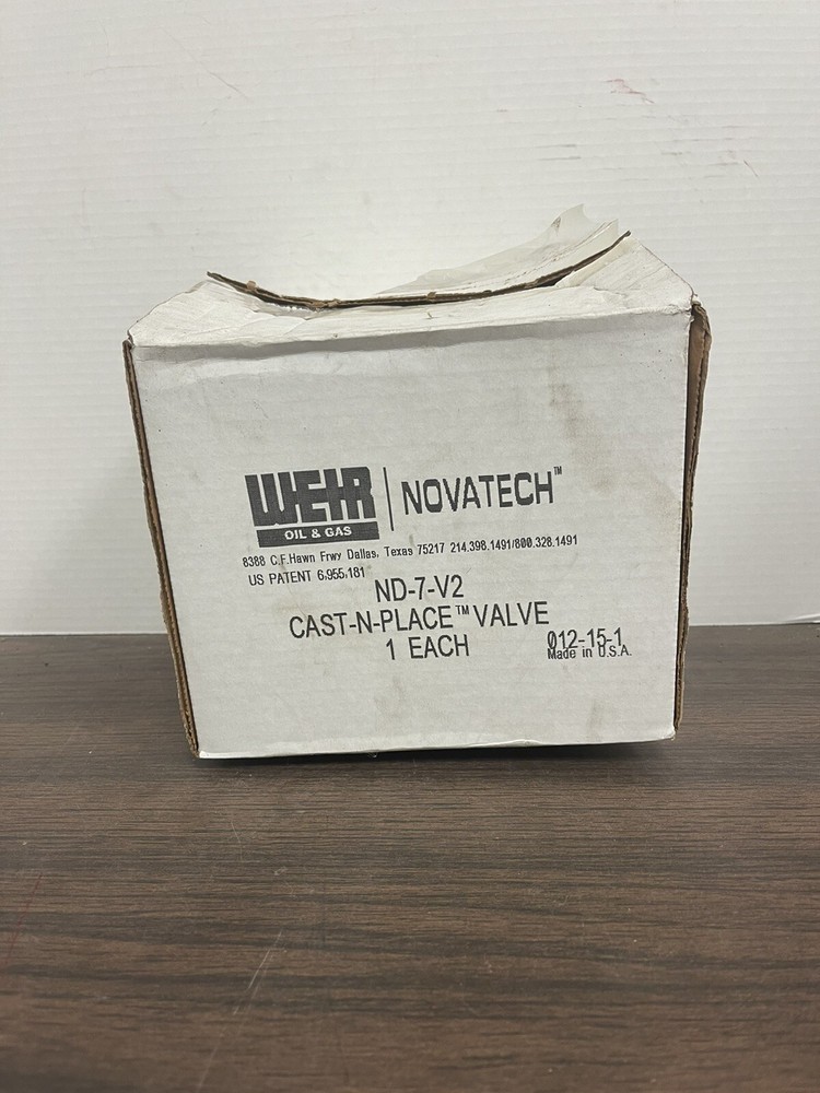 Novatech ND-7-V2 Cast-N-Place Valve
