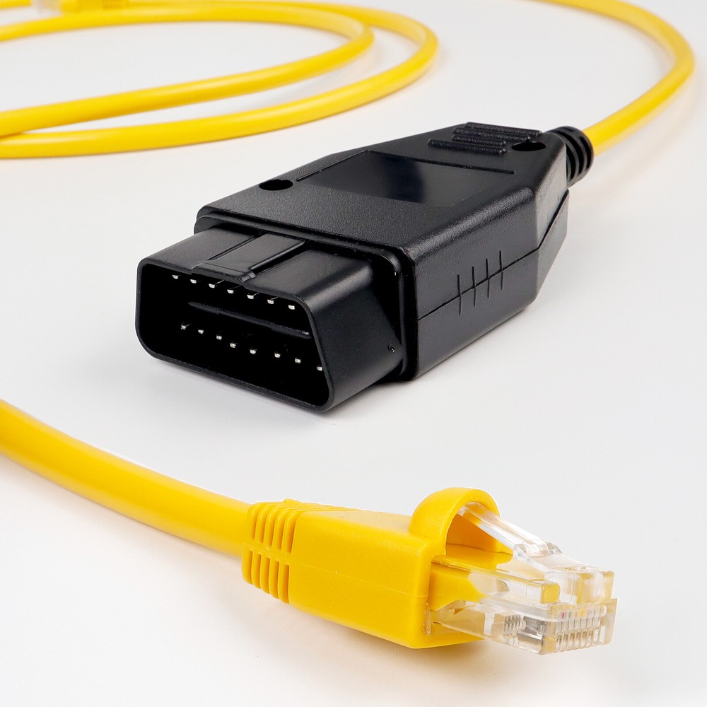 For BMW 2M Enet OBD2 Cable Ethernet Connector F Seires Coding Cable OBD2 RJ45 .