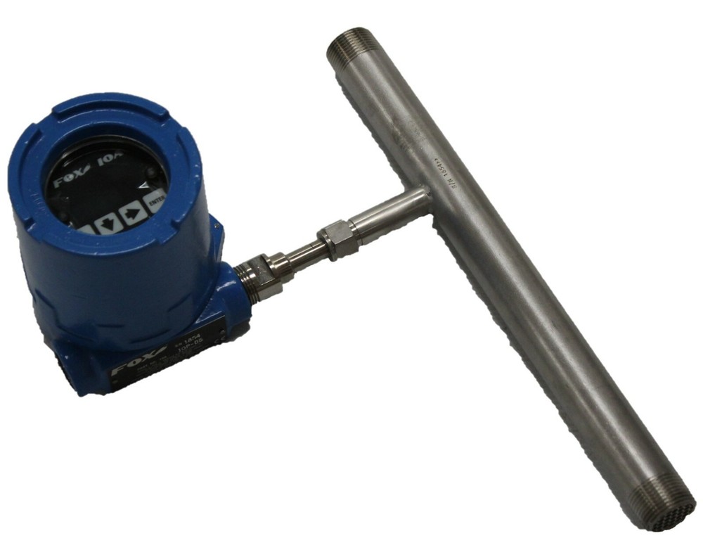 NEW Fox Thermal Instruments Model 10A Thermal Mass Flowmeter