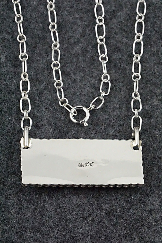 Turquoise & Sterling Silver Necklace - Sharon McCarthy