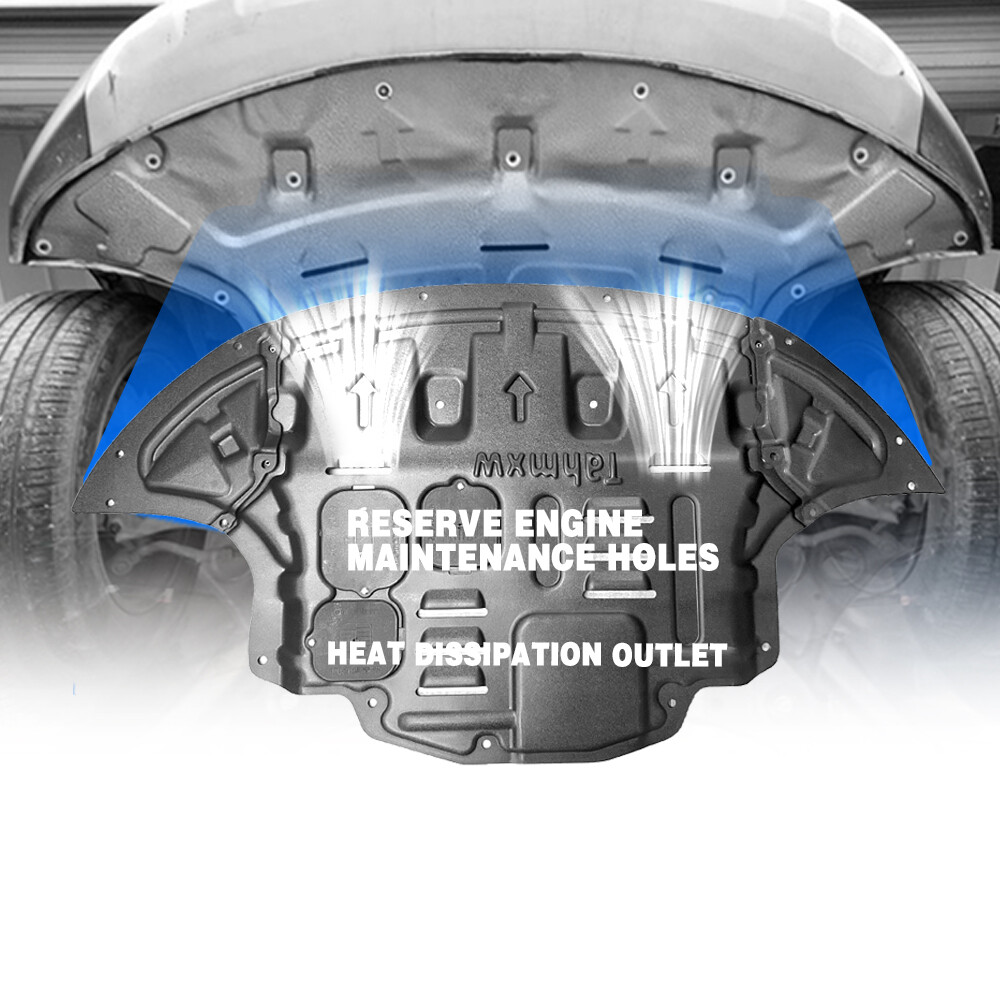 For 2017-2020 Hyundai Elantra Engine Under Cover Front Splash Shields