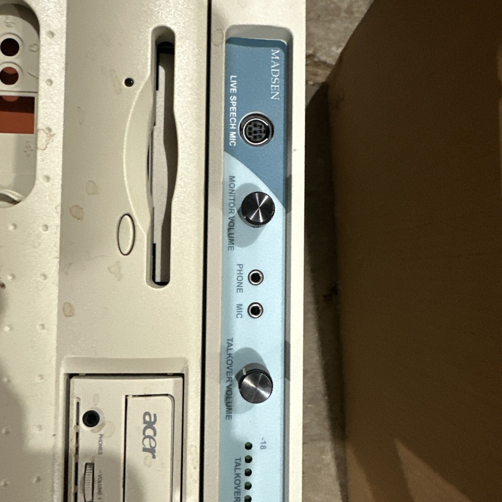 Madsen VisibleSpeech W Computer