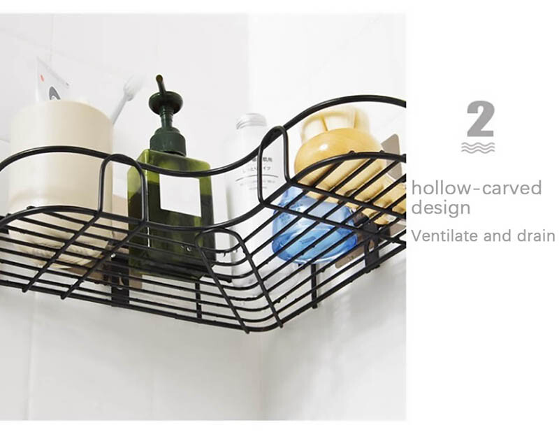 Shower Shelf Metal Corner Shelf