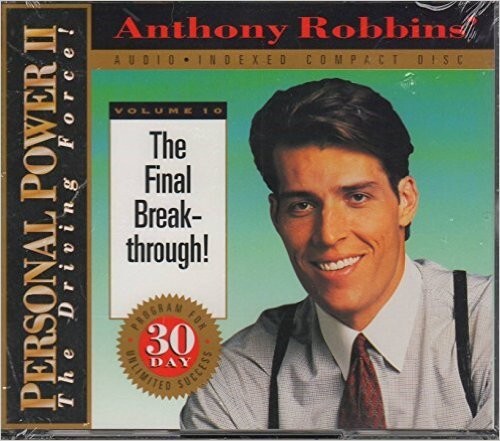 ANTHONY ROBBINS Personal Power 2 The Final BREAK-THROUGH CD Volume 10 NEW