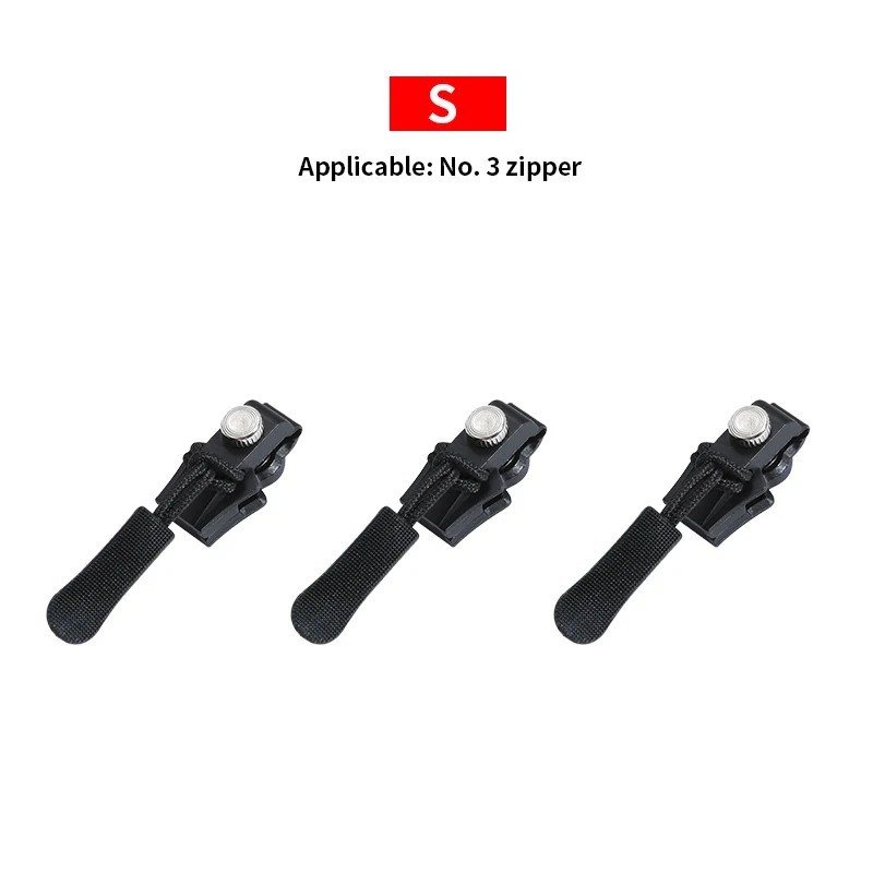 Zipper Repair Kit, 3 Different Size Replacement Zipper Quick Install Detac