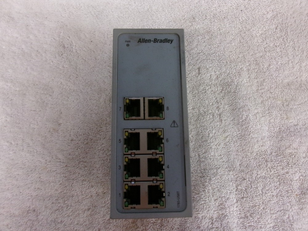 Allen Bradley Stratix 2000 Ethernet Switch     1783-US8T