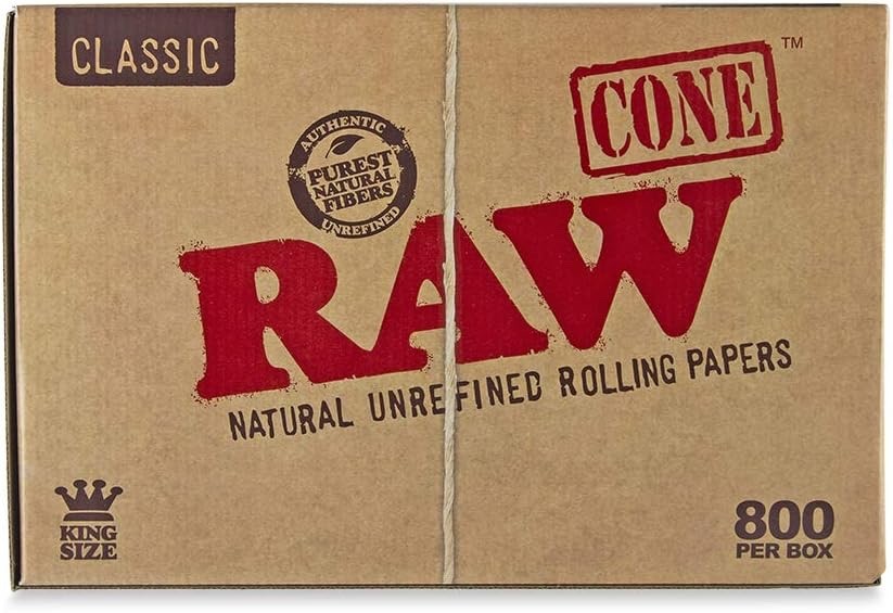 RAW Classic Single Size 70/26 | Bulk Box| 800 Cones
