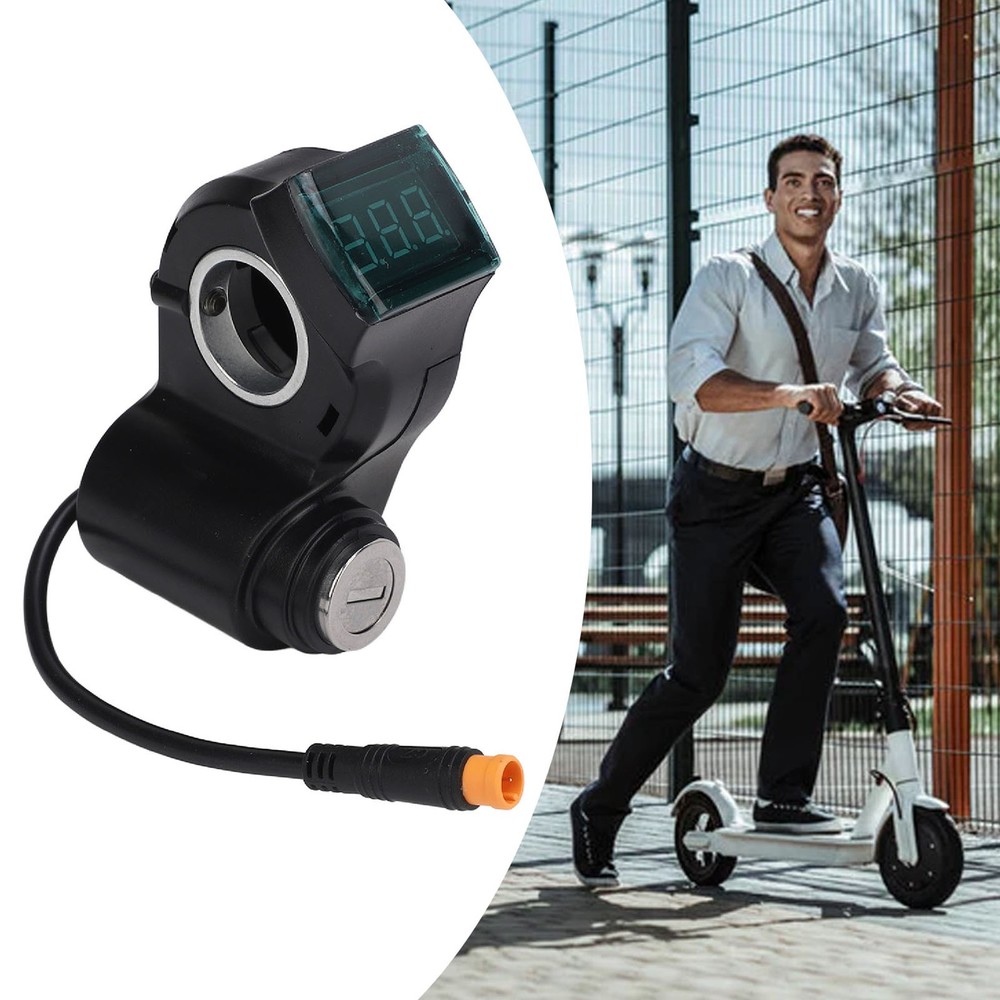 Electric Scooter Handle Switch Lock 3 Pin Handlebar Switch Lock With 2 Keys NEW