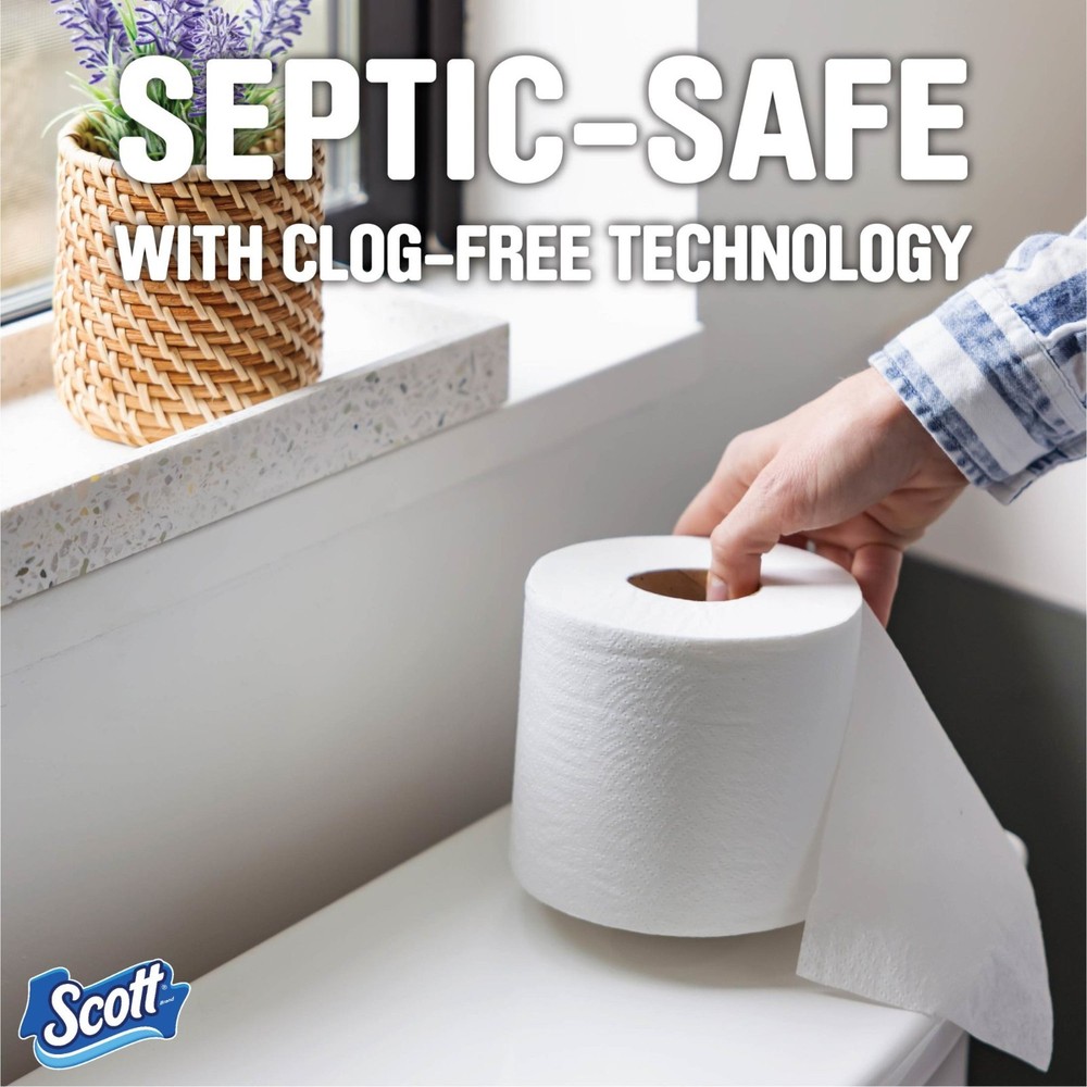 Scott 1000 Toilet Paper, 36 Rolls, 1000 Sheets Per Roll