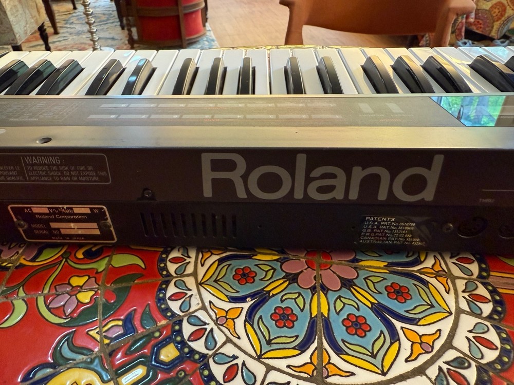 Roland Alpha Juno-1 49-Key Programmable Polyphonic Synthesizer 1985