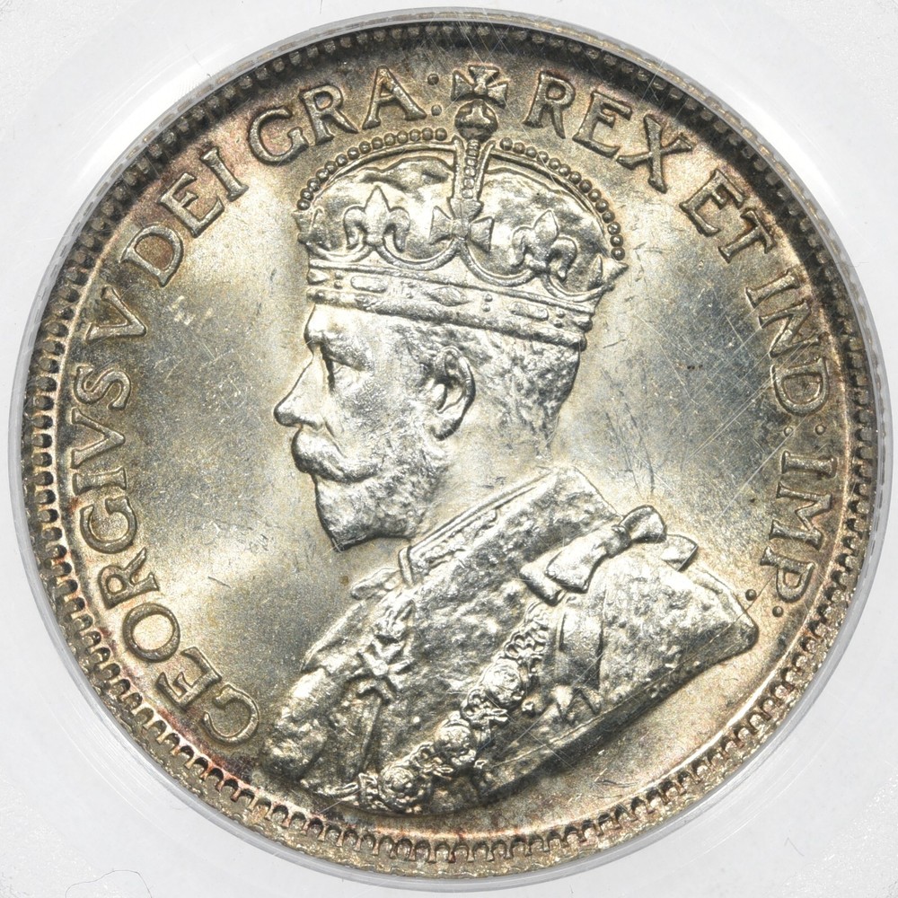 1936 25C Canada Quarter PCGS MS64 OGH
