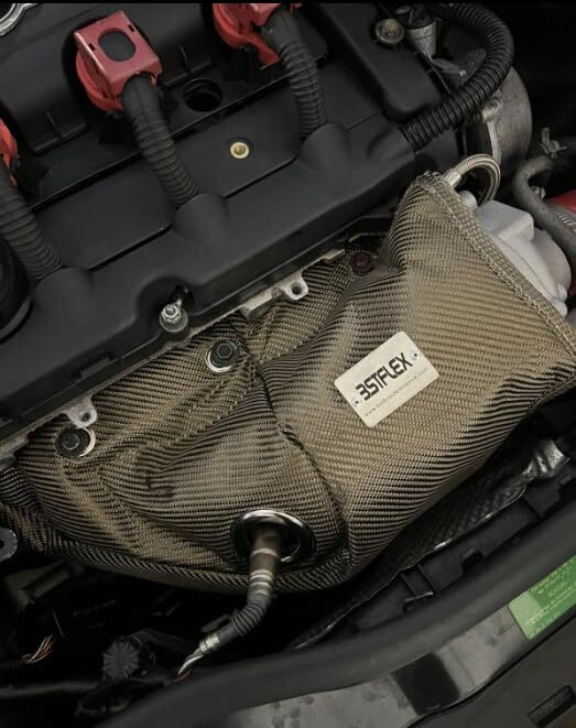 BSTFLEX Titanium Turbo Blanket for MINI Cooper S R55 R56 R57 R58 R59 R60 R61