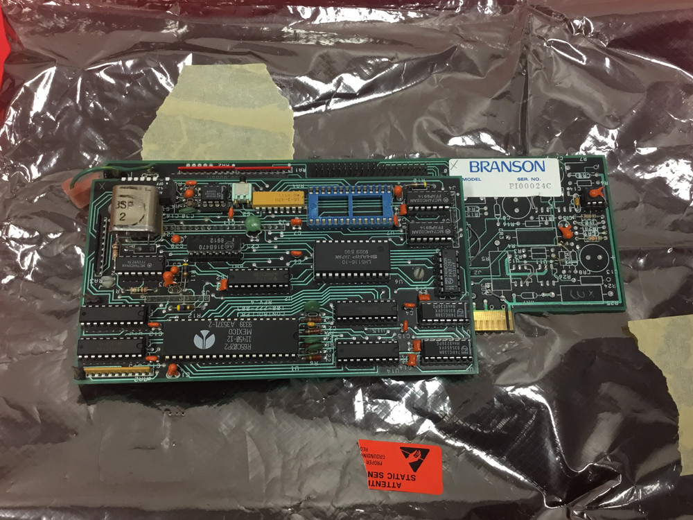 Branson - Serial # PI00024C - Circuit Board