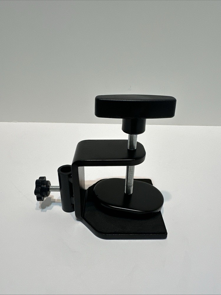 C Type Adjustable Metal Mounting Table Clamp W/ Plastic Handle. Base Universal