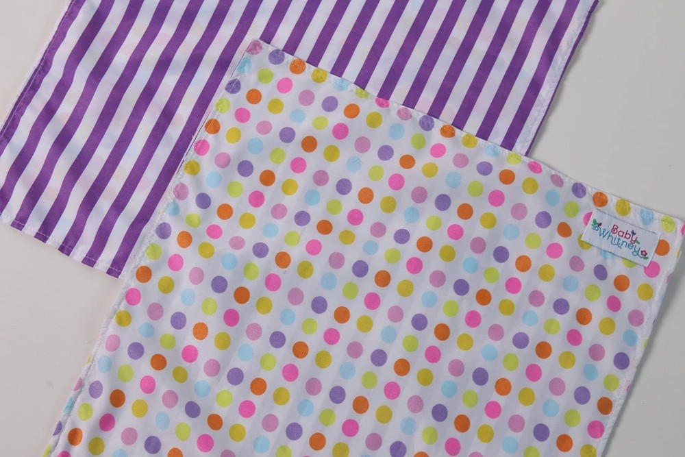 17" Doll Toy Receiving Blankets Set 2 Pack