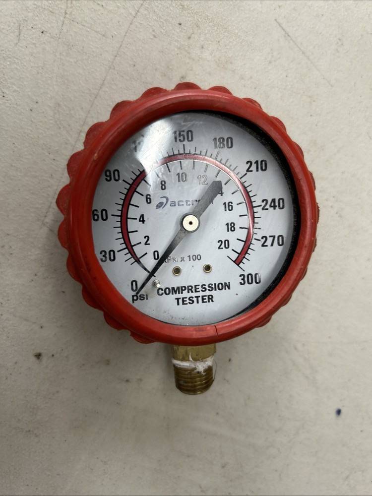 Actron Universal Compression Tester 0-300 PSI Made is USA