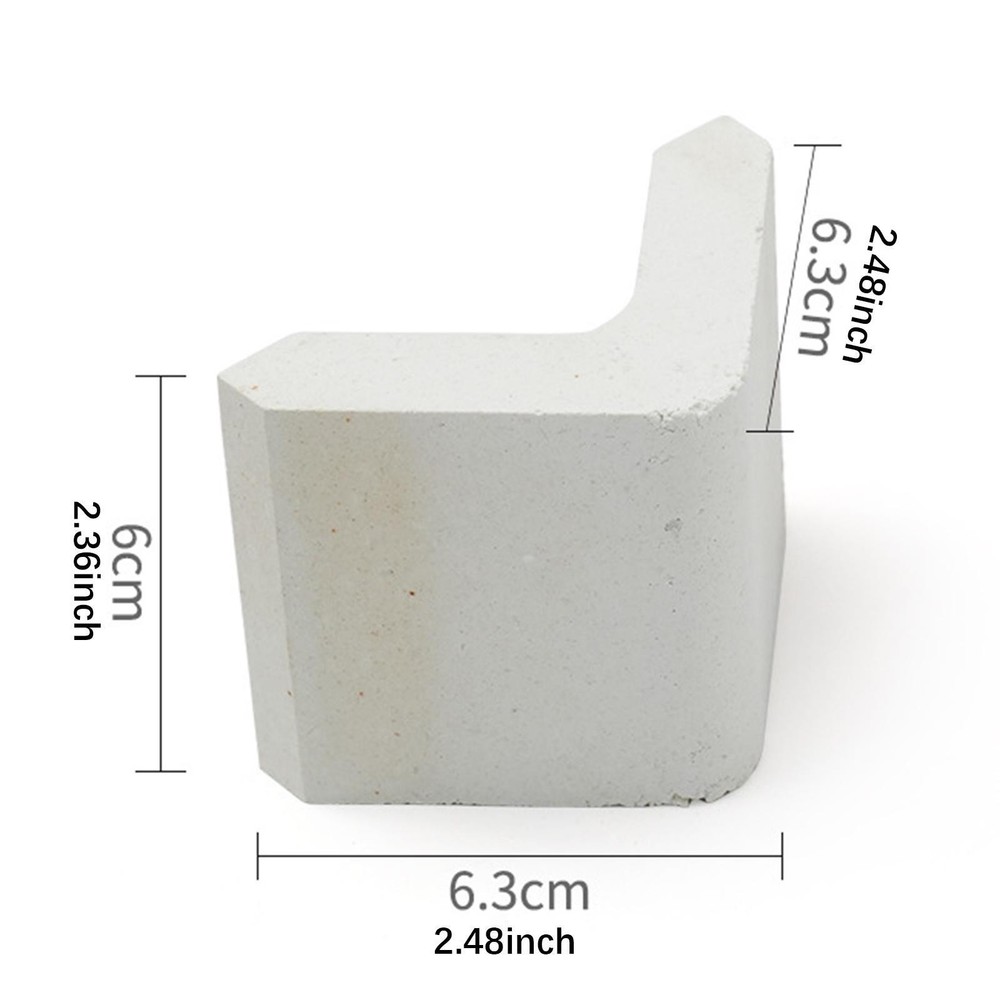 8 Pieces Pottery Kiln Posts Stackable Reusable Supporting Support Stilts