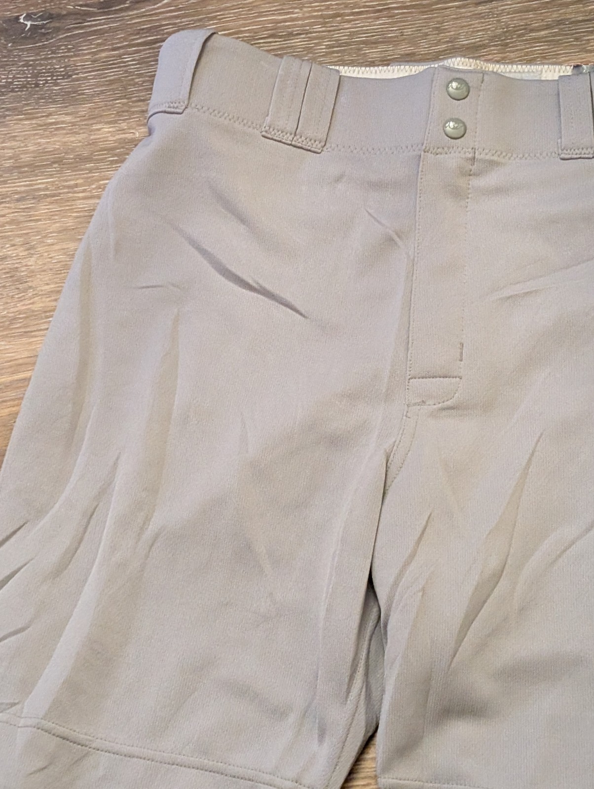 NEW Men's Majestic MLB ON-FIELD Cool Base Gray Baseball Pants L 36X32