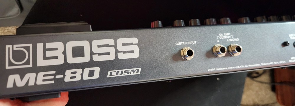 Boss ME-80 Digital Multi-Effects Processor for Electric Guitar