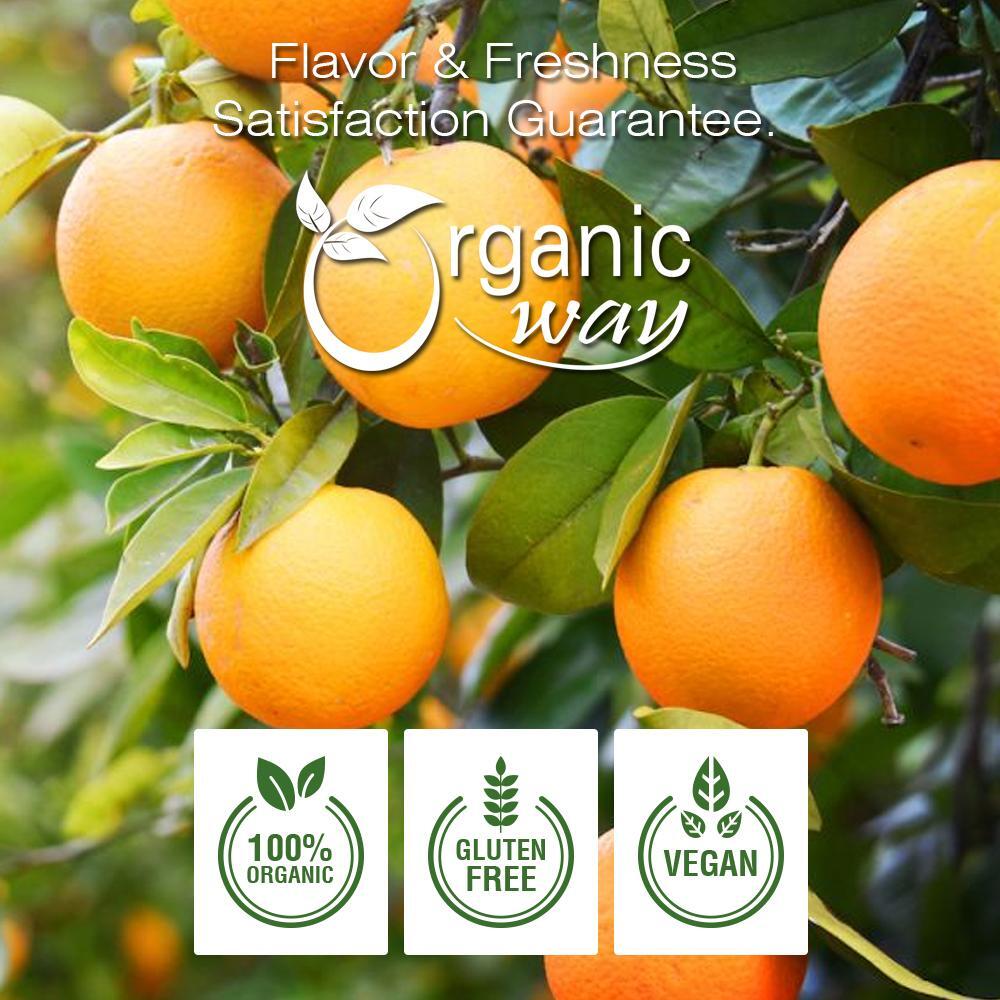 Organic Orange Peel (Cut & Sifted)