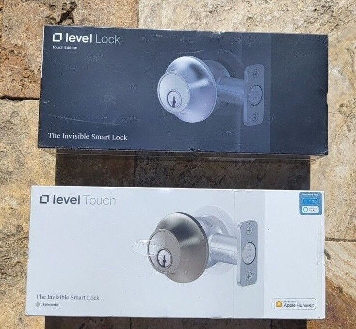 🌟🎈 Level Lock Touch Edition Smart Lock Matte Black or Satin Nickle 🌟