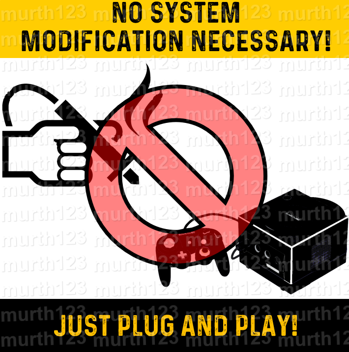 GameBoy Player GameCube Memory Card Bootable Disc Replacement