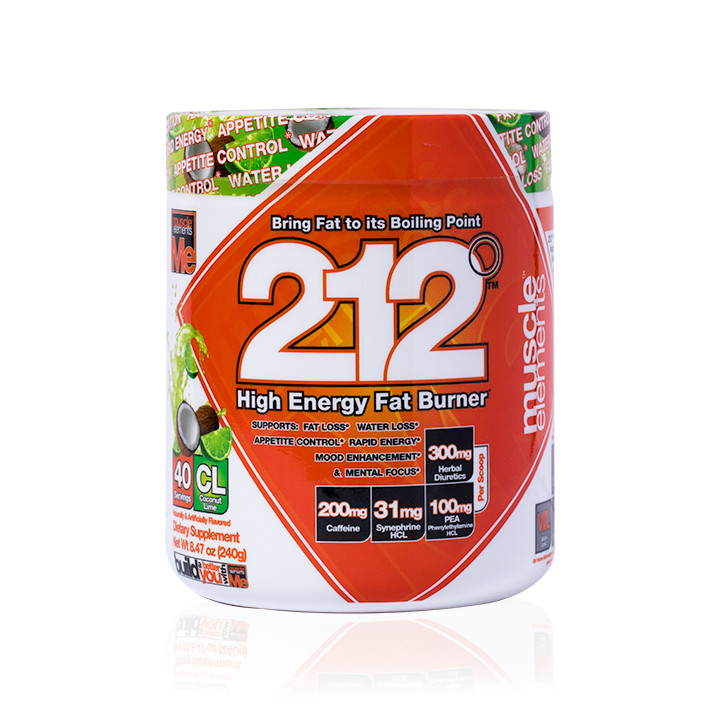 Muscle Elements 212° Weight Loss ENERGY - COCONUT LIME, 40 Servings